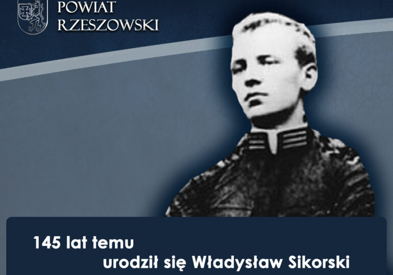 145 lat temu urodził się Władysław Sikorski
