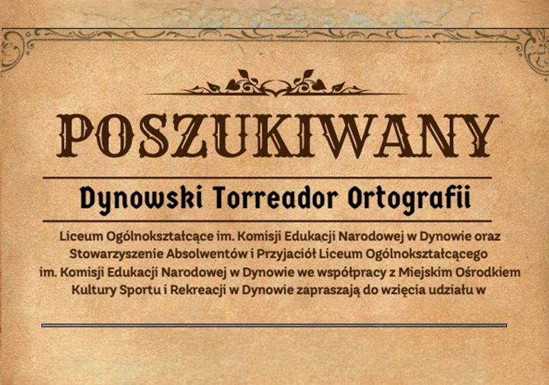Zaproszenie „Jeśli Byk to tylko w herbie…”