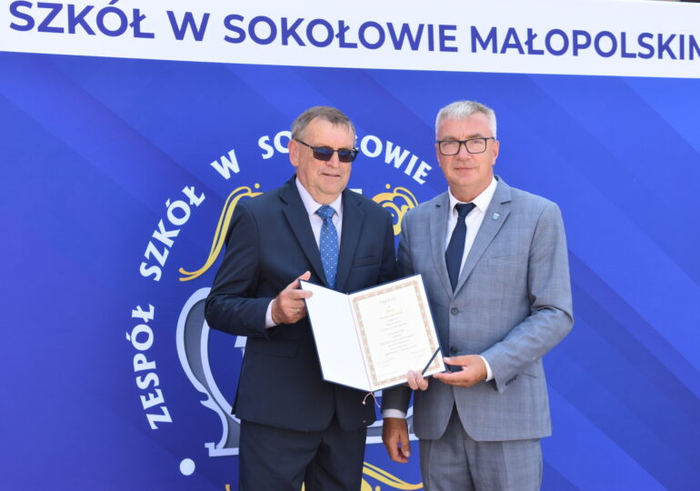 Uroczyste pożegnanie Dyrektora Szkoły Antoniego Kuli