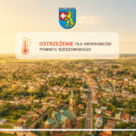 Uwaga na upały. Ostrzeżenie II stopnia dla powiatu rzeszowskiego