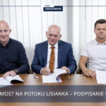 Nowy most na potoku Lisianka coraz bliżej. Podpisano umowę na realizację inwestycji