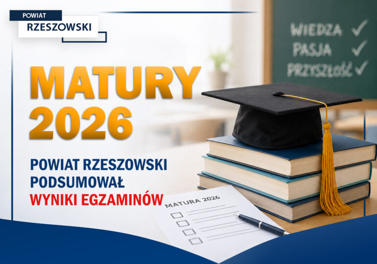 Matura 2026. Powiat Rzeszowski podsumował wyniki egzaminów