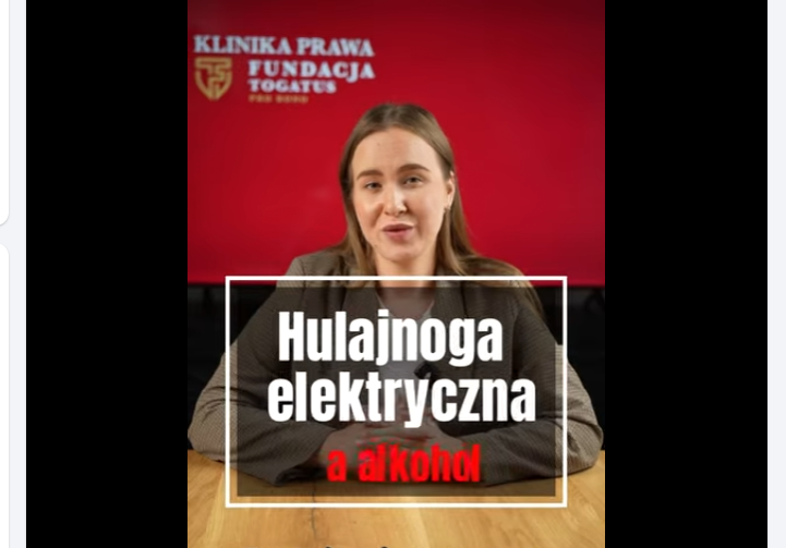 Hulajnoga elektryczna a alkohol