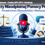 Bezpłatna pomoc prawna, poradnictwo obywatelskie i mediacja – posłuchaj naszego podcastu edukacyjnego