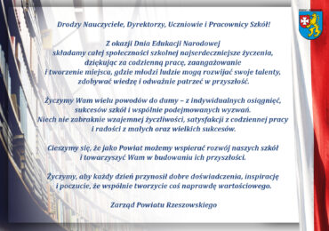 14 października - Dzień Edukacji Narodowej