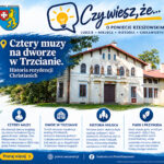 Cztery muzy na dworze w Trzcianie. Historia rezydencji Christianich