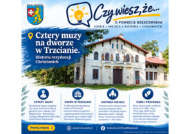 Cztery muzy na dworze w Trzcianie. Historia rezydencji Christianich