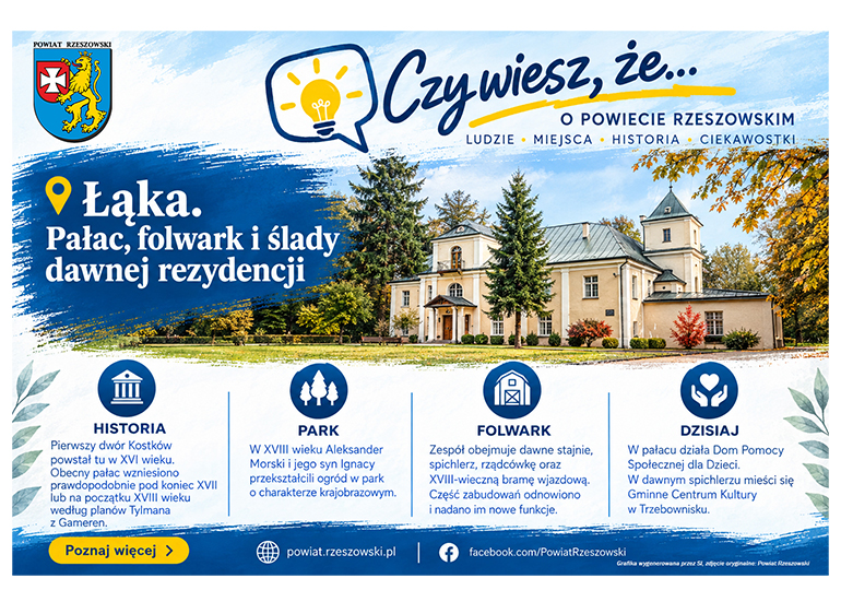 Łąka. Pałac, folwark i ślady dawnej rezydencji