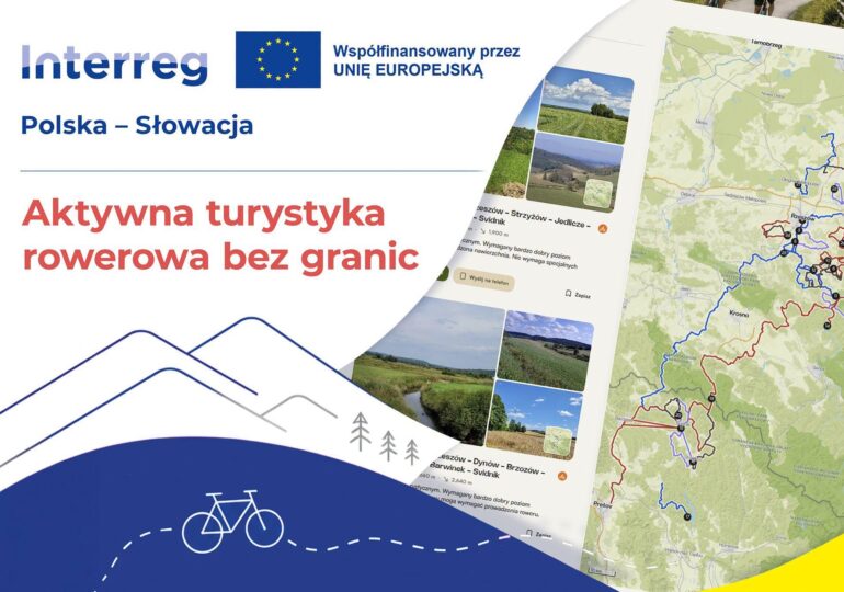 Nowe trasy rowerowe w ramach projektu „Aktywna turystyka rowerowa bez granic..."